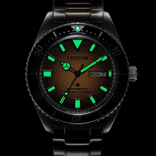 Miniatura 4 de Citizen Men's Promaster Dive Automatic 3-Hand Stainless Steel Watch, Day Date, Luminous, 41mm