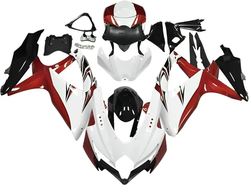 Miniatura 344 de Kit de carenado de inyección azul, negro y blanco para Suzuki GSXR600 GSX750 2006 2007 GSXR 600 GSX-R750 06 07 ABS Carenado de plástico completo