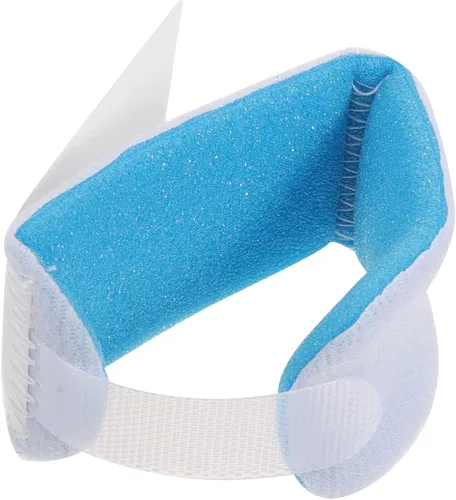 Miniatura 4 de TEHAUX 4pcs banda médica paciente ID banda infantil ID pulsera bebé hospital médico cómodo para distinguir Bluex4 piezas