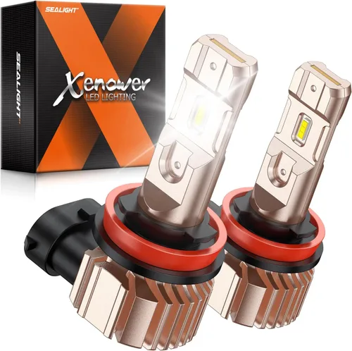 Miniatura 14 de SEALIGHT 3157 Switchback LED Bulb, Latest CANBUS 3156 LED Light With Turbo Fan, 3057 3457 4157 Amber/White Dual Color Anti Hyper Flash Turn Signal