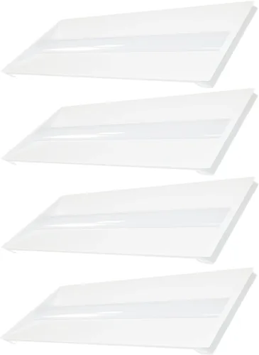 Cortelco Luz LED Troffer de 2 x 4 - 25 W/30 W/35 W/40 W/50 W, hasta 7500 lúmenes, 4 CCT seleccionables 3000 K/3500 K/4000 K/5000 K, panel de techo