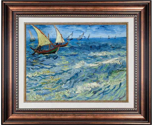 Miniatura 66 de ELITEAART- La noche estrellada por Vincent Van Gogh, pintura al óleo, reproducción de pintura al óleo, impresión en lienzo giclée, tamaño marcado