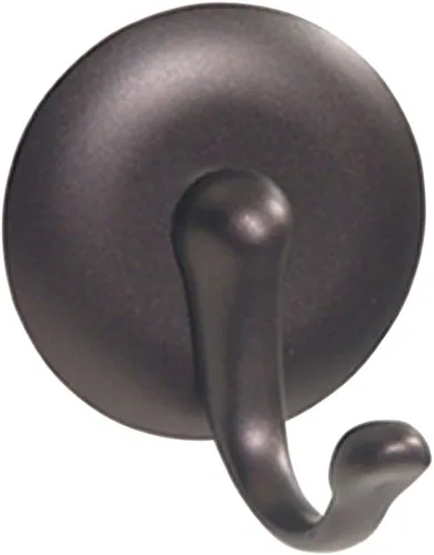 Miniatura 8 de iDesign York AFFIXX - Ganchos de almacenamiento autoadhesivos de plástico sin BPA, 2.3 x 2 x 1.5 pulgadas, bronce (paquete de 2)