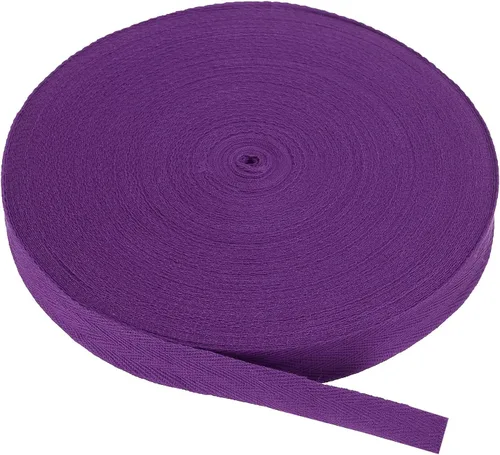 Miniatura 107 de PATIKIL Cinta de sarga de algodón de 1 pulgada, 50 yardas, cinta de algodón, cinta de encuadernación al bies, cinta de espiga para costura, Verde