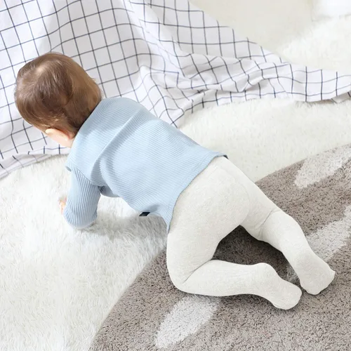 Miniatura 7 de Leotardos Zando suaves para niño, mallas sin costuras, de punto para bebé, cálidos, leotardos para recién nacido