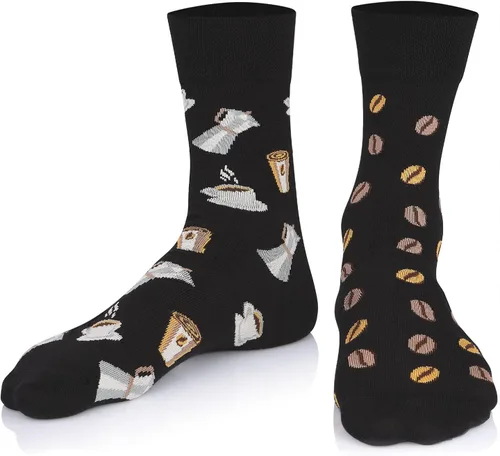 Miniatura 5 de TODO Colores calcetines divertidos para hombres y mujeres, de algodón, calcetines geniales y locos, regalos novedosos, diseños elegantes