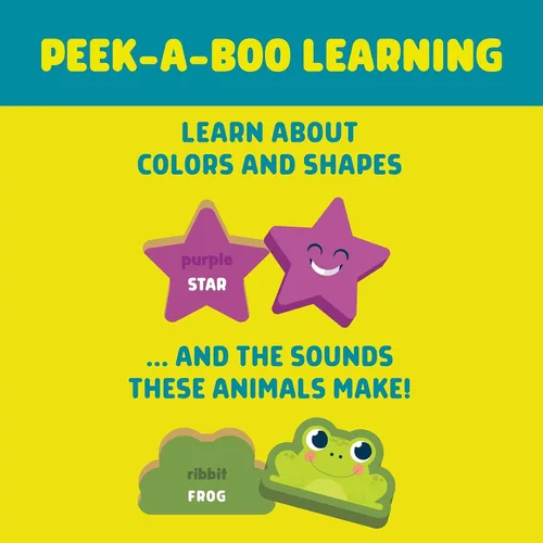 Miniatura 5 de Chuckle & Roar Rompecabezas de madera para niños pequeños, paquete de 2, 8 piezas y 10 piezas, a partir de 3 años, formas y animales, aprendizaje