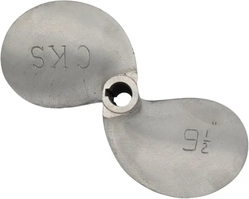 Miniatura 6 de SANAR Aluminum Propeller for Longtail Mud Motor Long Tail Boat - Keyed Tapered Shaft