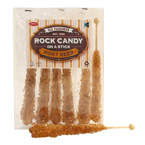 Miniatura 83 de Palitos de caramelo de roca extragrandes: 12 paletas de cereza rosa – envueltas individualmente – Palitos de caramelo de roca de cristal