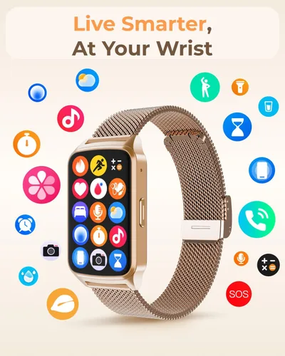 Miniatura 5 de Reloj de seguimiento de actividad física para hombres y mujeres, rastreador de actividad para iPhone y Android con contador de pasos, calorías