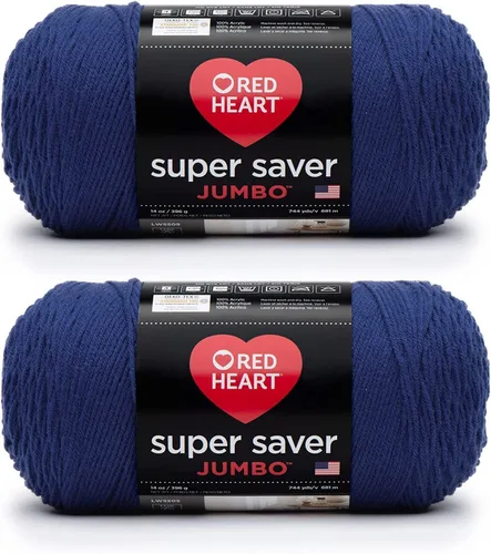 Miniatura 55 de Red Heart Super Saver Jumbo Ovillo de lana, Amatista
