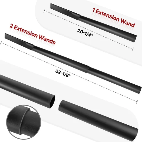 Miniatura 5 de Herramienta para hendiduras Shop Vac de 1-1/4" con 2 varillas de extensión
