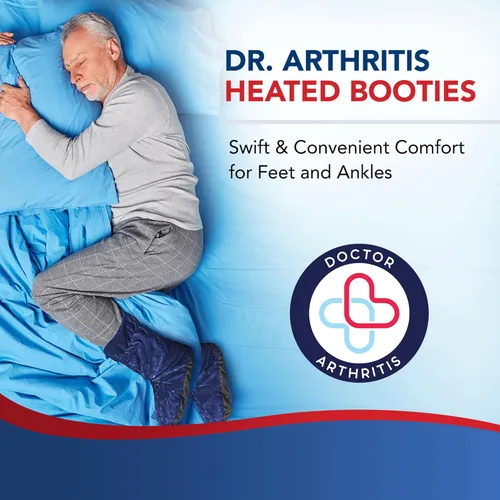 Miniatura 2 de Botas calentadoras con insertos para pies desarrolladas por médicos, calentadores de pies para mujer y hombre, botas calentadoras y manual
