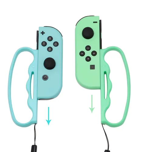 Miniatura 9 de ECHZOVE Agarre de boxeo para Nintendo Switch Fitness Boxing – Asas de control Joy-Con seguras, empuñaduras ergonómicas ligeras para juegos de boxeo