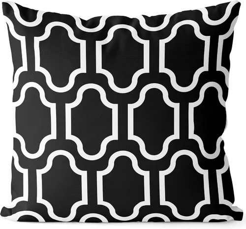 Miniatura 29 de BEDSUM Funda de almohada de microfibra, suave, decorativa, geométrica, abstracta, triangular, funda de cojín cuadrada para sofá, dormitorio, 18 x 18