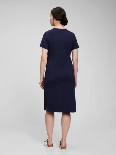 Miniatura 2 de GAP Women's Maternity Short Sleeve Knit Tie Dress