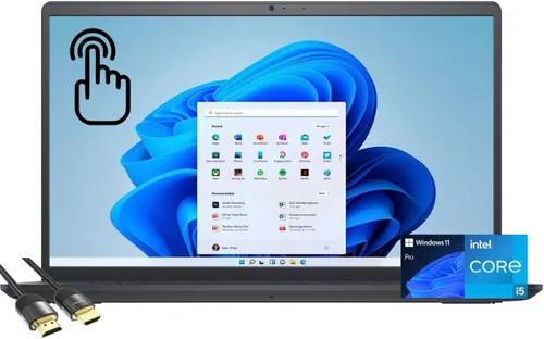 Dell Inspiron 15 3520 - Laptop táctil para negocios y estudiantes, pantalla FHD de 15.6 pulgadas, Intel 4-Core i5-1155G7 de 11ª generación, 64 GB de