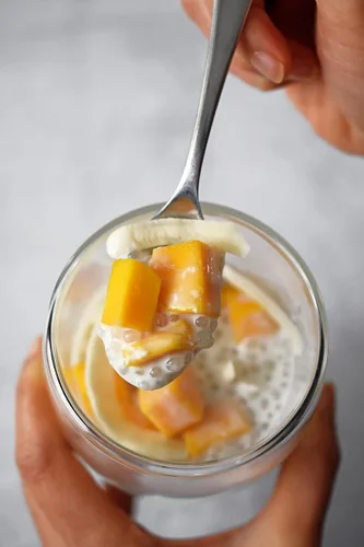 Miniatura 3 de Pequeñas perlas de tapioca boba (bolas de sagú) de yuca – Crea una perfección masticable en el té de leche Boba de burbujas taiwanés, pudín