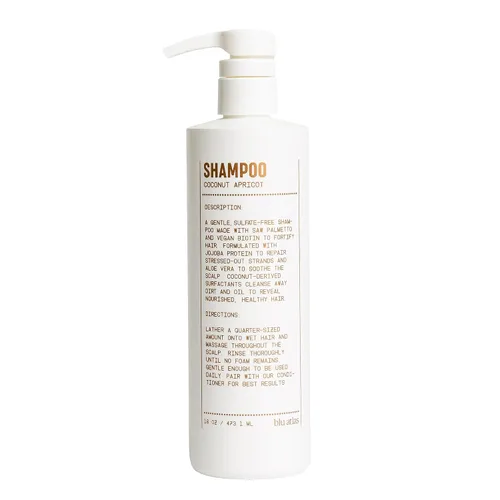 Miniatura 9 de Blu Atlas - Champú natural para hombres, sin sulfato para todo tipo de cabello, 15 ingredientes, sin relleno, ayuda con la caspa y el cuero
