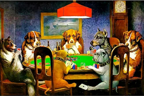 Rompecabezas de 500 piezas para adultos, rompecabezas de madera de 500 piezas para adultos, rompecabezas de perros que juegan al póquer, Perros