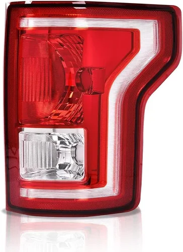Miniatura 10 de PIT66 Conjunto de halógeno de luz trasera compatible con Ford F150 SSV 2016-2017/compatible con F150 2015-2017 (submodelo: Lariat, XL, XLT)
