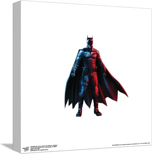 Miniatura 11 de Gallery Pops DC Comics The Batman - Arte de pared de Batman, versión enmarcada negra, 12 x 12 pulgadas