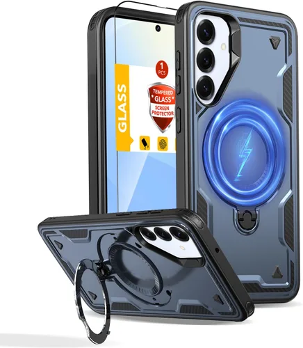 Miniatura 85 de Funda magnética para Google Pixel 9A compatible con cargador inalámbrico MagSafe, para Pixel 9A, funda de teléfono integrada de 360 °, con 2