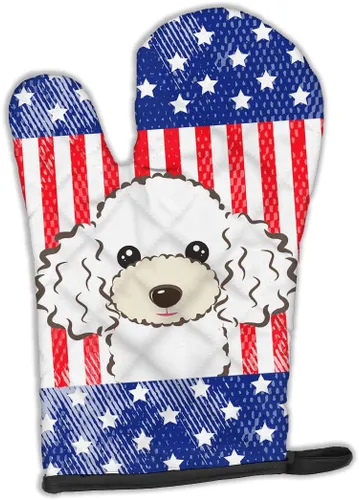 Miniatura 182 de Caroline's Treasures BB4020OVMT Dog House Collection Border Collie - Guante de horno grueso resistente al calor para sartenes calientes y horno