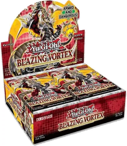 Miniatura 2 de Konami Yu-Gi-Oh Blazing Vortex Booster Box (24 paquetes)