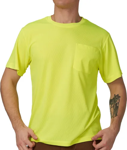Miniatura 28 de A-SAFETY Playera de manga larga de seguridad de alta visibilidad, personalizable con logotipo (XS-6XL)