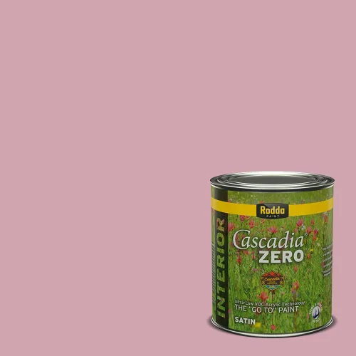 Miniatura 104 de Rodda Paint CASCADIA ZERO - Pintura satinada e imprimación para interiores en uno, 1 galón, Lady Flower Flor de señora