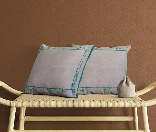 Miniatura 4 de 2 Pack Pattern Handmade Kilim Cushion Cover Ethnic Pattern Farmhouse Soft Pillow Cover Washable Printed Home Dekor Decorations Bedroom Living Room
