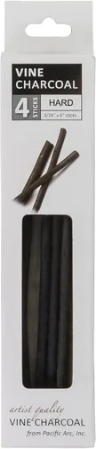 Miniatura 21 de Pacific Arc Artist Vine Charcoal - 4 palitos de carbón suave, negro para dibujar, dibujar y dibujar