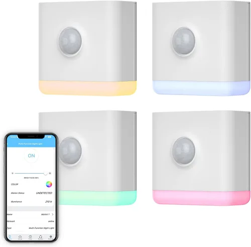 Miniatura 6 de THIRDREALITY Luz nocturna multifunción, repetidor Zigbee, 3 en 1 combina un sensor de movimiento, un sensor de iluminación y luz nocturna