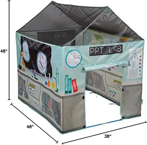 Miniatura 10 de Pacific Play Tents Tienda de campaña 20461 Science Center Play House 48" x 38" x 48