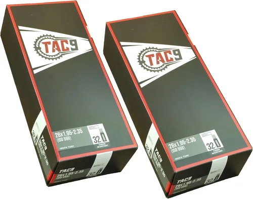 Tubo resistente a espinas, 26 "x 1.95-2.35 1.260 in SCHRADER válvula, TAC-9. bicicleta de montaña, crucero, MTB, MTN Bicicletas tubo de repuesto 2