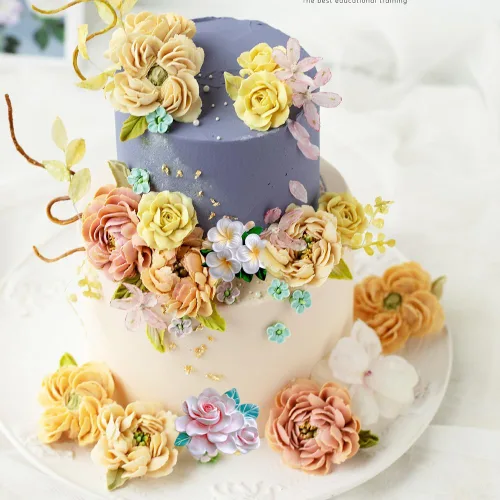 Miniatura 7 de Paquete de 2 moldes de silicona para fondant de flores Gardenia Plumeria Rubra para dulces, chocolate, herramientas de hornear, galletas, pasta
