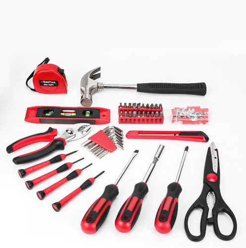 Miniatura 7 de KingTool Kit de herramientas de reparación para el hogar - 149 piezas, juego básico de herramientas de reparación para el hogar, juego