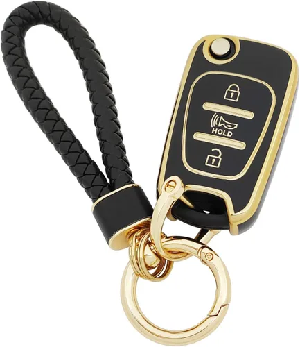 Miniatura 22 de Funda para Llavero de Coche Llavero Funda de Llave de TPU Suave Carcasa de Protección Portallaves Accesorios