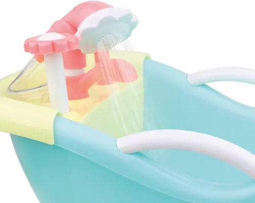 Miniatura 6 de JC Toys - Cuna mecedora y accesorios para muñeca, perfectos para pequeños Juego de baño azul/rosa