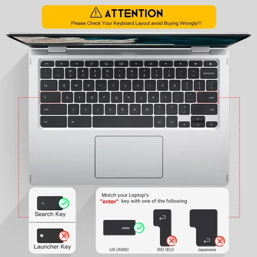 Miniatura 2 de Funda de teclado colorida para Acer Chromebook Spin 311 714 C733 CP311 512/Chromebook 11 CB3-131 CB3-132 CP311 C738T CB5-132T/Chromebook Spin 713