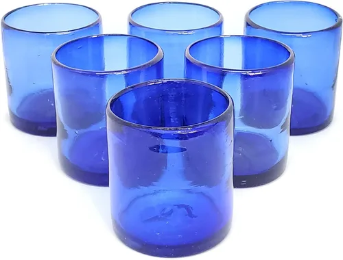 Miniatura 17 de Vasos cortos de ámbar sólido de 9 onzas (juego de 6), vidrio reciclado, sin plomo, sin toxinas (vaso de 9 onzas)
