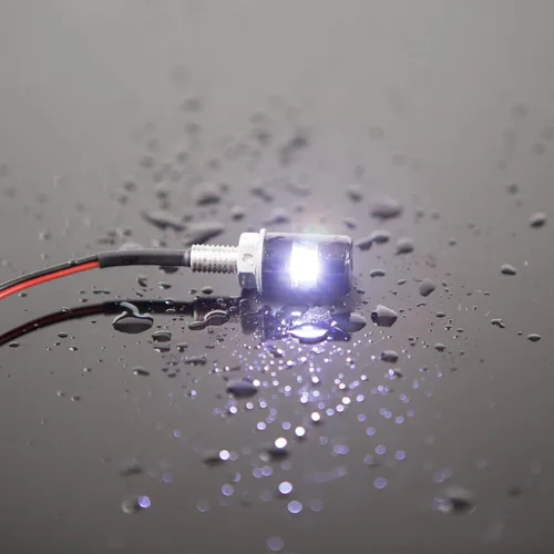 Miniatura 3 de CZC AUTO 2 luces de matrícula, lámpara de perno de tornillo de matrícula, bombilla LED blanca de 12 V, impermeable, impermeable, impermeable