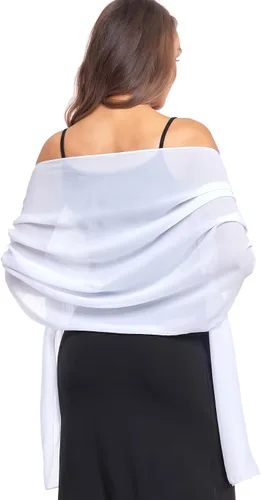 Miniatura 51 de Chales/mantones de gasa suave para vestidos, accesorios de mujer