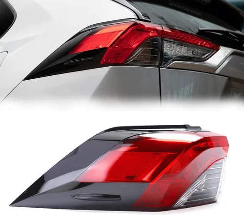 Conjunto de luz trasera LED, luz de freno trasera exterior del lado del conductor izquierdo, para Toyota RAV4 2019 2020 2021, Reemplazo #