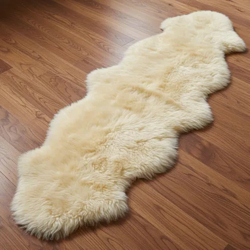 Miniatura 25 de Alfombra de piel de oveja de Nueva Zelanda 100% gruesa, suave y duradera