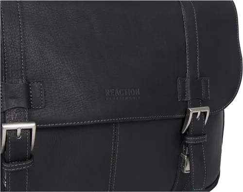 Miniatura 30 de Kenneth Cole REACTION Show Business - Bolsa de mensajero de cuero colombiano para portátil de negocios de 16 pulgadas