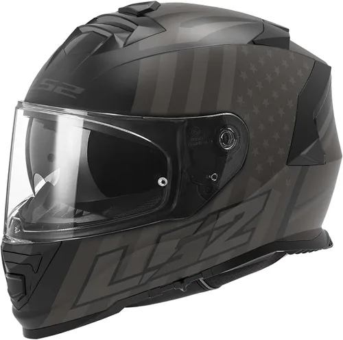 Miniatura 19 de LS2 Helmets Assault - Casco integral para motocicleta con protector solar