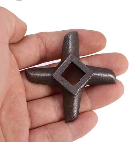 Miniatura 6 de Cuchilla para picadora de carne, acero universal en forma de cruz profesional para cocina, picadoras de alimentos, pieza de repuesto (# 10)