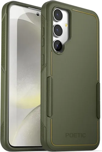 Miniatura 9 de Poetic Funda protectora para Galaxy S24 Plus de 6.7 pulgadas, de doble capa, delgada, a prueba de golpes, color negro